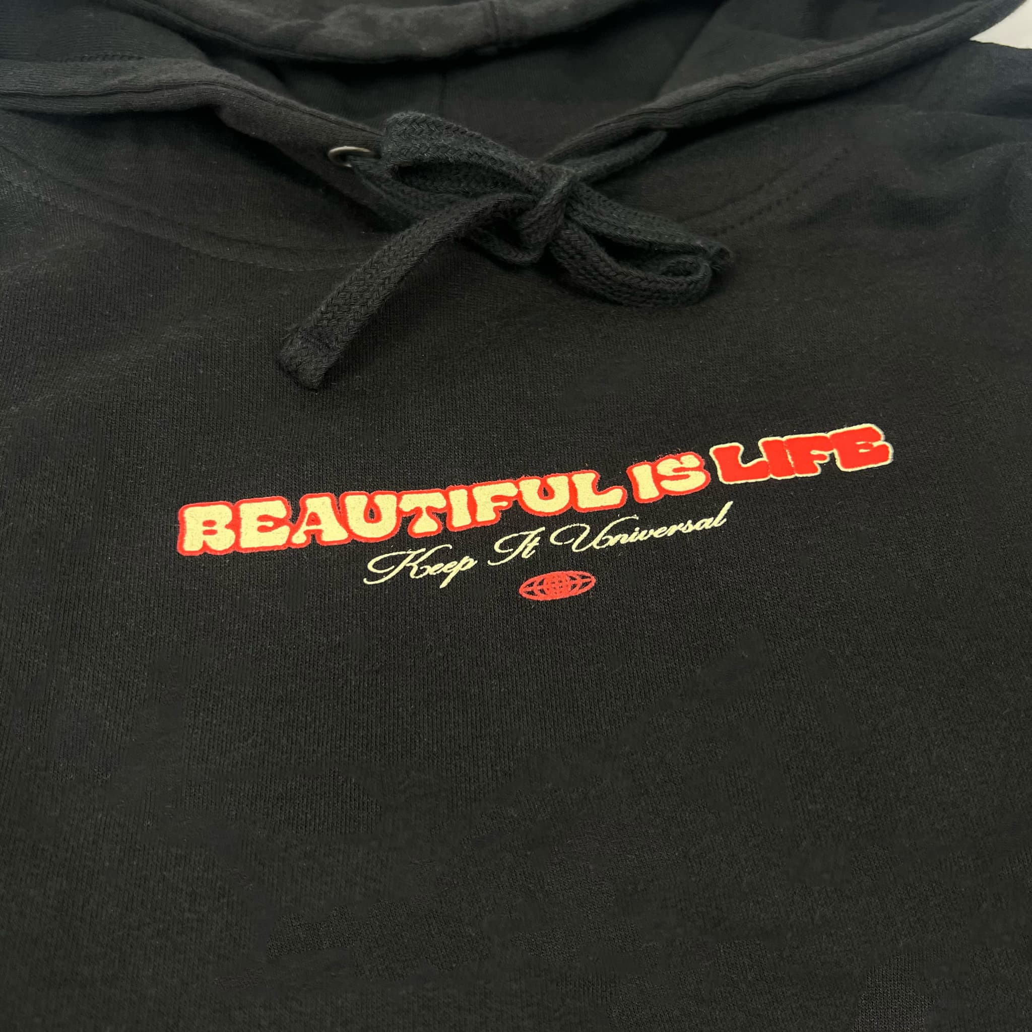 Beautiful is Life Hoodie Keep it Universal